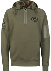 New Era, Herren Kapuzenpullover, Oliv