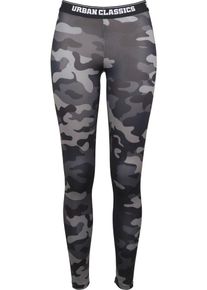 Urban Classics, Damen Leggings, Basaltgrau / Hellgrau / Dunkelgrau