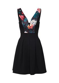 Wal G., Damen Cocktail-Kleid, Mischfarben / Schwarz
