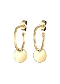 Elli, Damen Ohrringe 'Creole', Gold