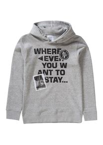 STACCATO, Kapuzenpullover f&uuml;r Jungen, Grau / Schwarz