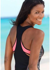 Kangaroos, Damen Tankini, Schwarz / Wei&szlig;