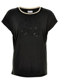 IN FRONT, Damen T-Shirt 'Gosh', Schwarz
