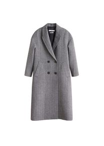 Mango, Damen Mantel 'Picasso', Schwarz / Weiß