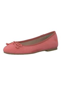 Tamaris, Damen Ballerina, Braun / Koralle
