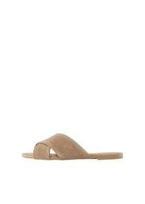 Pieces, Damen Sandalen, Hellbeige