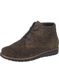 Waldläufer WALDLÄUFER, Damen Stiefeletten 'Havida', Braun / Schwarz