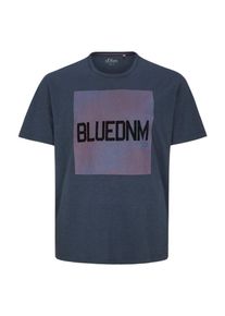 s.Oliver RED LABEL, Herren T-Shirt, Marine / Rot