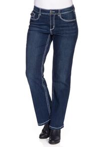 sheego Denim, Damen Stretch-Jeans, Dunkelblau