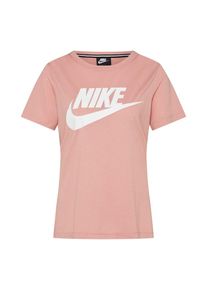 Nike Sportswear, Damen T-shirt 'Essential', Ros&eacute; / Wei&szlig;