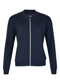 Daniel Hechter, Damen Sportive Sweatjacke mit Print auf dem Rücken, Navy