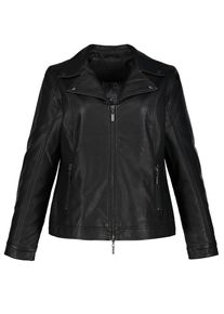 Ulla Popken, Damen Jacke, Schwarz
