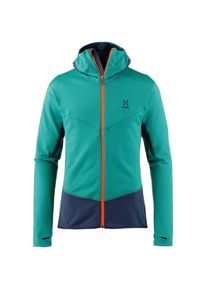 Haglöfs Haglöfs, Herren Fleecejacke 'L.I.M', Dunkelblau / Jade / Neonorange