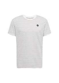 Jack & Jones JACK & JONES, Herren Shirt 'JORGENERATION TEE SS CREW NECK', Creme / Grau