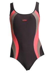 Venice Beach, Damen Badeanzug, Aubergine / Pink