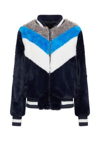 Pepe Jeans, Damen Jacke 'HEBE', Nachtblau / Weiß