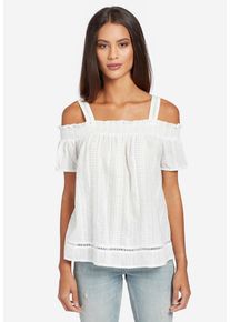 Khujo, Damen Bluse 'Lynna', Weiß