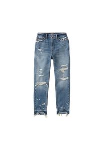 Abercrombie & Fitch Abercrombie & Fitch, Damen Jeans 'DOWN ANNIE', Blue Denim
