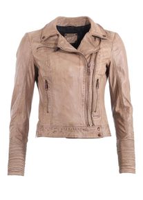 Maze, Damen Lederjacke 'Gibraltar', Puder