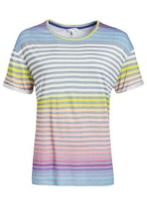 Khujo, Damen T-Shirt 'Ornate Print', bunt