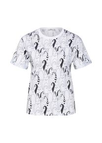 LTB, Damen T-Shirt, Schwarz / Weiß
