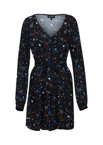 Funky Buddha, Damen Kleid, Mischfarben / Schwarz