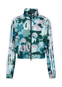 adidas originals, Damen Jacke 'Contemp BB TT', Türkis / Himmelblau / Smaragd / Weiß