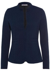 Esprit, Damen Strickjacke, Navy / Weiß