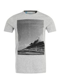O`Neill O'NEILL, Herren T-shirt mit Surf-Print, Hellgrau