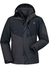 Schöffel Schöffel, Herren Funktionsjacke 3in1, Anthrazit / Basaltgrau