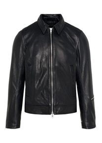 J. Lindeberg J.Lindeberg, Damen Lederjacke 'Lapido Summer', Schwarz