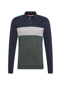Pier One, Herren Poloshirt, Dunkelblau / Weinrot / Wei&szlig;