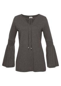 Boysen's BOYSEN'S, Damen Blusenshirt, Anthrazit