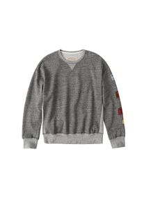 Abercrombie & Fitch Abercrombie & Fitch, Herren Sweatshirt 'PATCH CREW', Dunkelgrau
