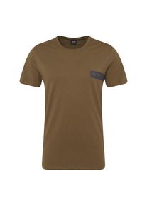 BOSS, Herren T-Shirt 'RN 24 10216229 01', Blau / Grün