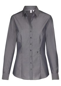 Seidensticker, Damen City-Bluse 'Schwarze Rose', Grau