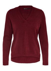 Only, Damen Strickpullover, Rostbraun