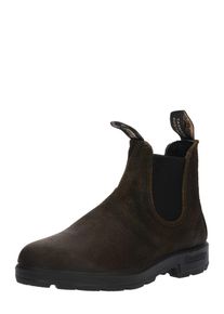 Blundstone, Damen Stiefel 'PU/TPU-Elastic Side V cut Dark Olive Suede', Oliv
