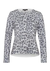 More & More MORE & MORE, Damen Cardigan, Hellgrau