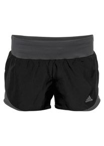 adidas Performance, Damen Laufshorts 'Run It', Dunkelgrau / Schwarz