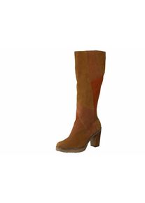 Gabor, Damen Stiefel, Hellbraun / Pastellrot