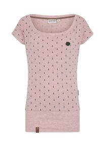 Naketano, Damen Shirt 'Wolle Ankerdizzel', Pink