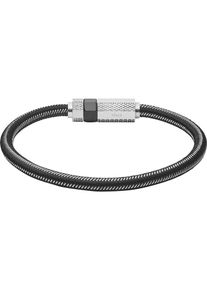 Diesel, Herren Armband, Grau / Schwarz