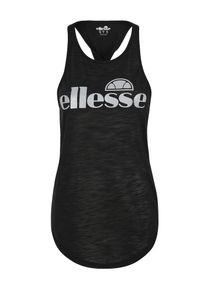 Ellesse, Damen Sporttop 'Tranquillo', Schwarz / Silber