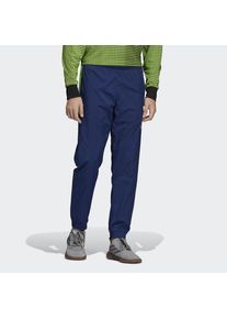 adidas originals, Herren Trainingshose, Blau / Neongrün