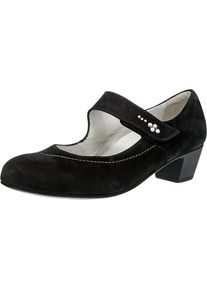 Waldläufer WALDLÄUFER, Damen Pumps 'Hilaria', Grau / Schwarz