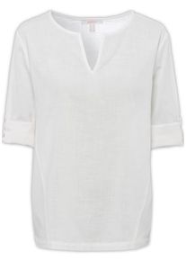 Esprit, Damen Bluse, Weiß