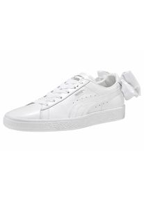 Puma, Damen Sneaker 'Basket Bow', Wei&szlig;