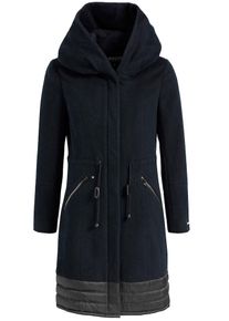 Khujo, Damen Mantel 'MOROWA', Navy / Grau