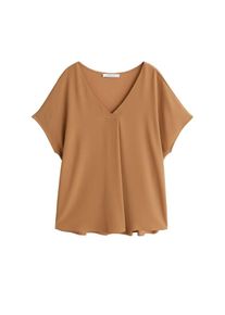 Violeta by Mango, Damen T-shirt 'Rodio', Honig